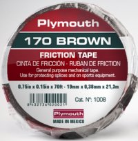 170 BROWN Friction Tape